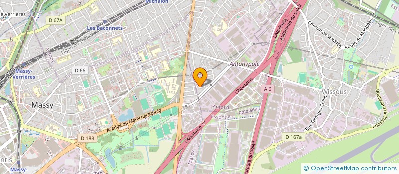 localisation de l'entreprise MONSIEUR MOHAMED BENZAINE à ANTONY