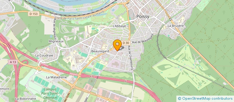 localisation de l'entreprise MONSIEUR MOHAMED BENZAOUI  SALLANCHES