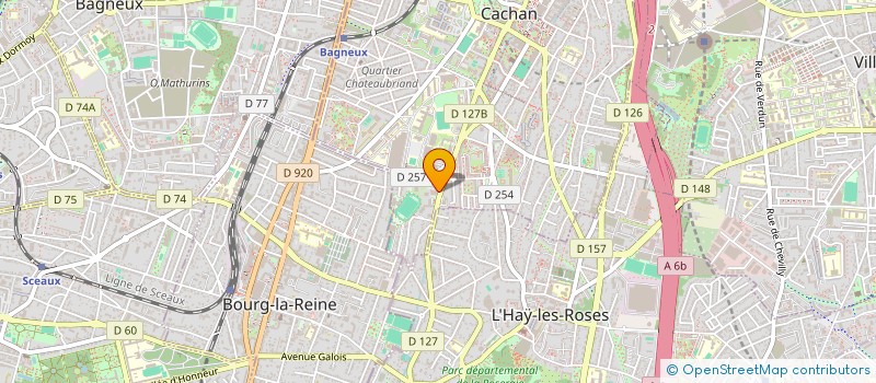 localisation de l'entreprise MONSIEUR MOHAMED BENZERGA  CACHAN