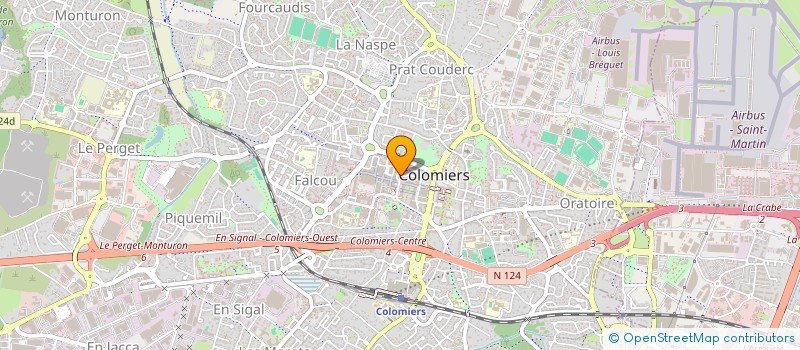 localisation de l'entreprise MONSIEUR MOHAMED BENZIANE à COLOMIERS