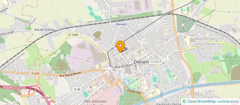 localisation de l'entreprise MONSIEUR MOHAMED BENZIANI à DENAIN