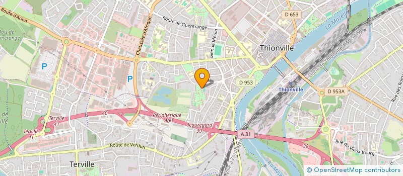 localisation de l'entreprise MONSIEUR MOHAMED BEOUCHE  THIONVILLE