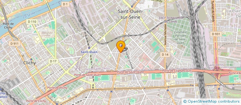 localisation de l'entreprise MONSIEUR MOHAMED BERBICHE à SAINT-OUEN-SUR-SEINE