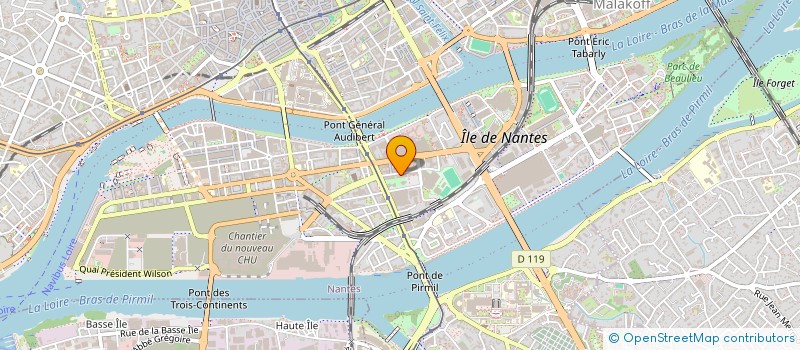 localisation de l'entreprise MONSIEUR MOHAMED BERETE à NANTES