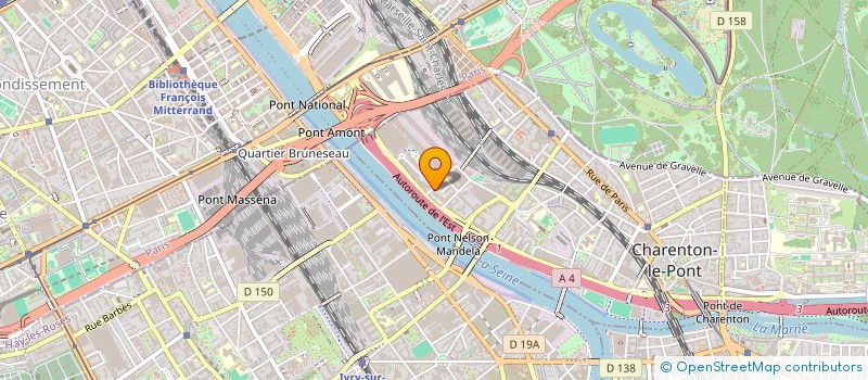 localisation de l'entreprise MONSIEUR MOHAMED BERETE  CHARENTON-LE-PONT