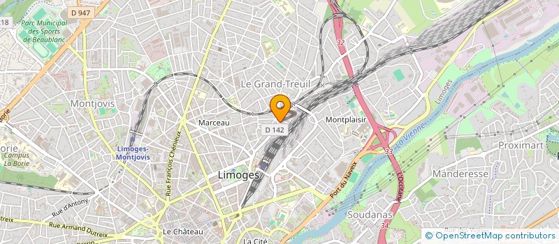 localisation de l'entreprise MONSIEUR MOHAMED BERHIL à LIMOGES