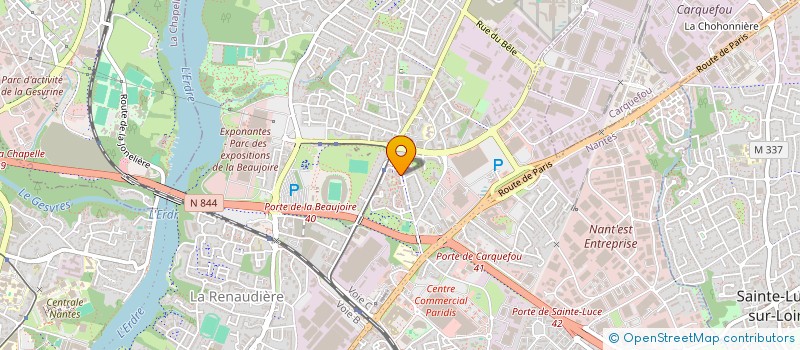 localisation de l'entreprise MONSIEUR MOHAMED BERRABAH à NANTES