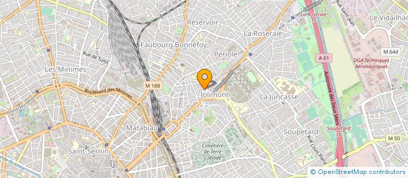 localisation de l'entreprise MONSIEUR MOHAMED BERRAF à TOULOUSE