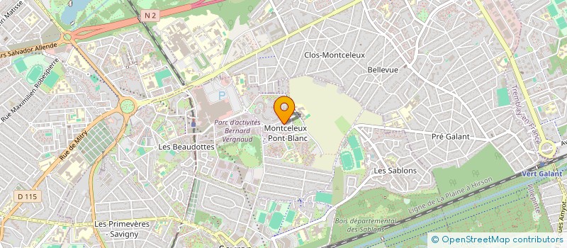 localisation de l'entreprise MONSIEUR MOHAMED BERRAHEIL à SEVRAN