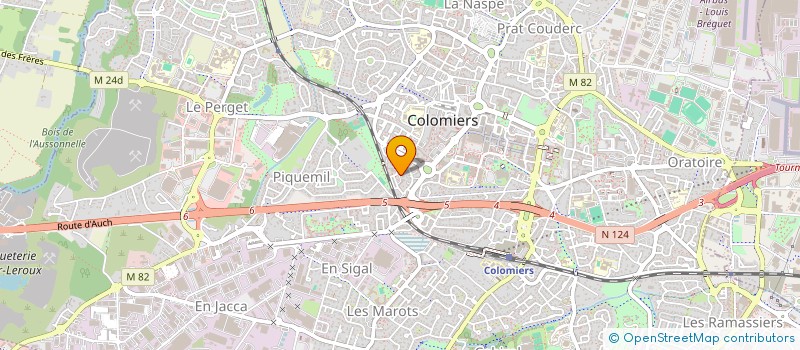 localisation de l'entreprise MONSIEUR MOHAMED BERRAHOUI à COLOMIERS