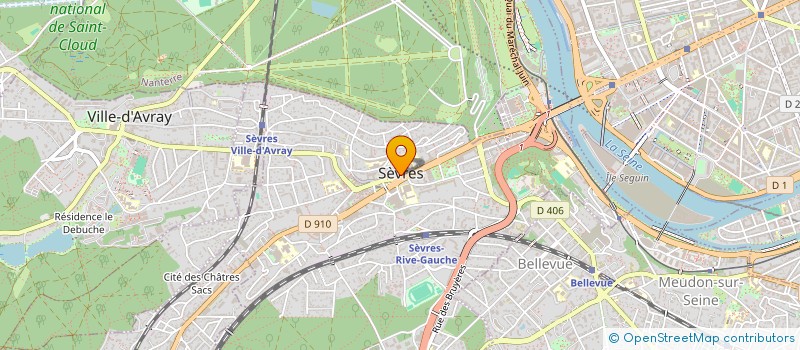 localisation de l'entreprise MONSIEUR MOHAMED BERRICHE  SEVRES