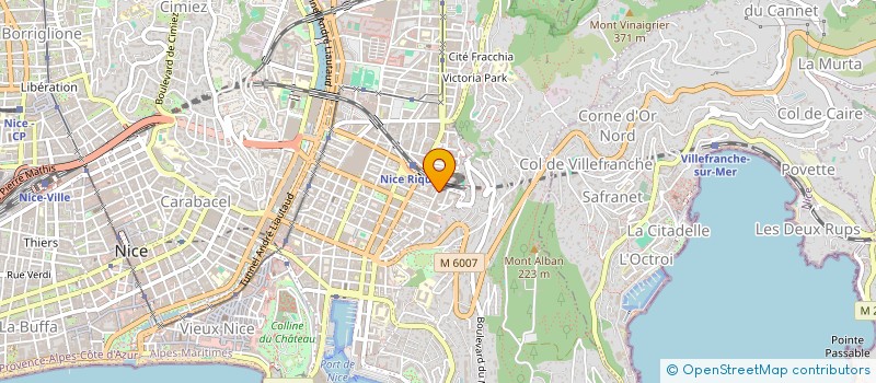localisation de l'entreprise MONSIEUR MOHAMED BERRIRI à NICE