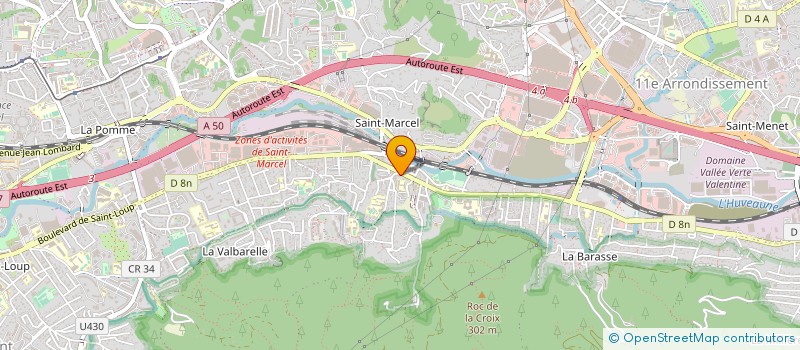 localisation de l'entreprise MONSIEUR MOHAMED BERROUBA  MARSEILLE