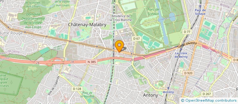 localisation de l'entreprise MONSIEUR MOHAMED BESSAA  CHATENAY-MALABRY