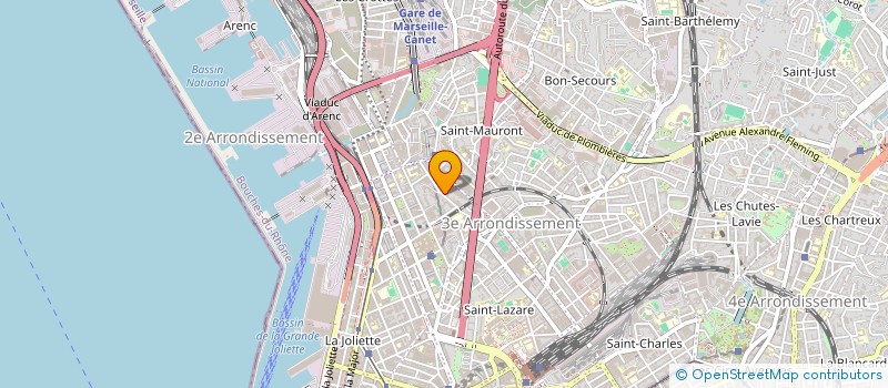 localisation de l'entreprise MONSIEUR MOHAMED BESSENOUSSI à MARSEILLE