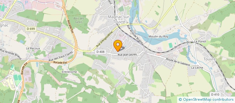 localisation de l'entreprise MONSIEUR MOHAMED BETTAYEB à MAGNAC-SUR-TOUVRE