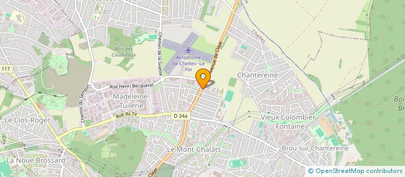 localisation de l'entreprise MONSIEUR MOHAMED BETTIOUI  CHELLES