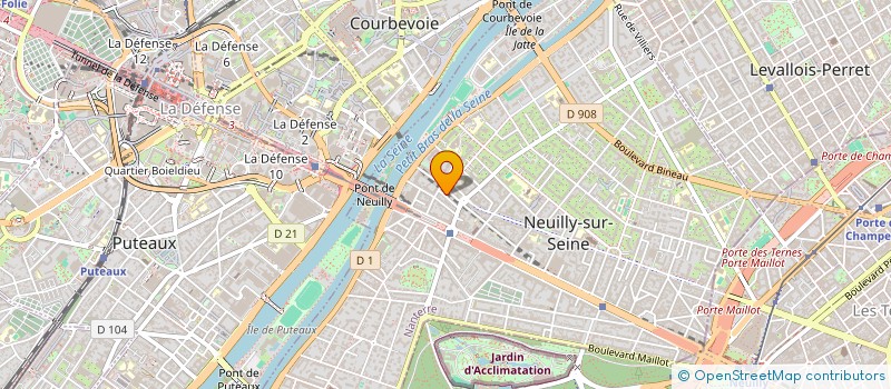 localisation de l'entreprise MONSIEUR MOHAMED BEY BOUMEZRAG à NEUILLY-SUR-SEINE