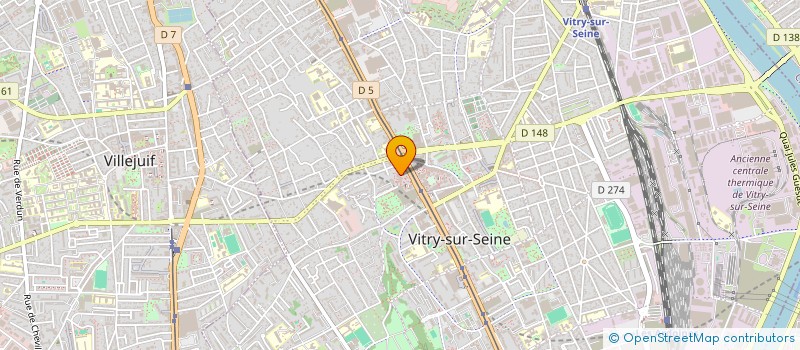 localisation de l'entreprise MONSIEUR MOHAMED BEZIANE à VITRY-SUR-SEINE