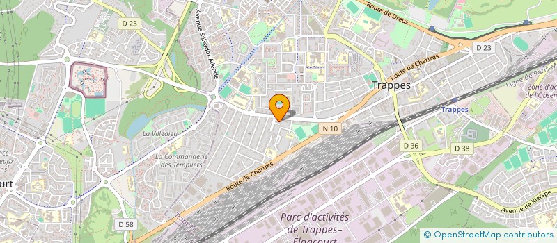 localisation de l'entreprise MONSIEUR MOHAMED BEZZAZI  TRAPPES