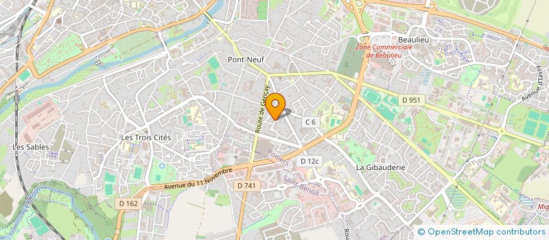 localisation de l'entreprise MONSIEUR MOHAMED BEZZIOU  POITIERS