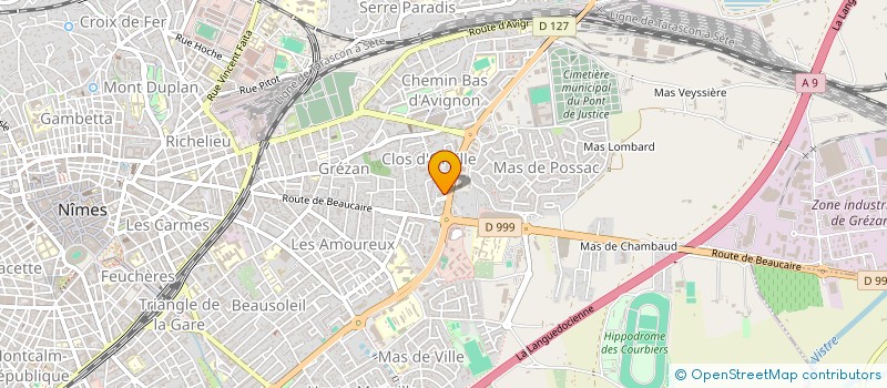 localisation de l'entreprise MONSIEUR MOHAMED BIKRI  NIMES