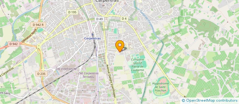 localisation de l'entreprise MONSIEUR MOHAMED BILAL BOUCHERIT à CARPENTRAS