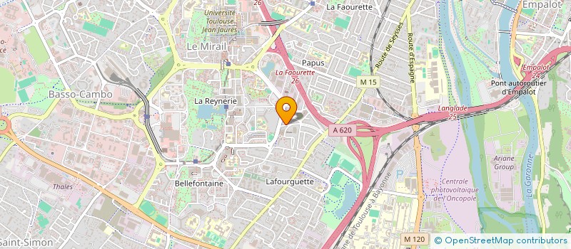localisation de l'entreprise MONSIEUR MOHAMED BIRAOUI à TOULOUSE