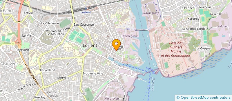 localisation de l'entreprise MONSIEUR MOHAMED BIRDOUZ  LORIENT