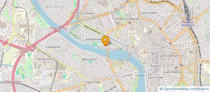 localisation de l'entreprise MONSIEUR MOHAMED BIROUAINE  TOULOUSE