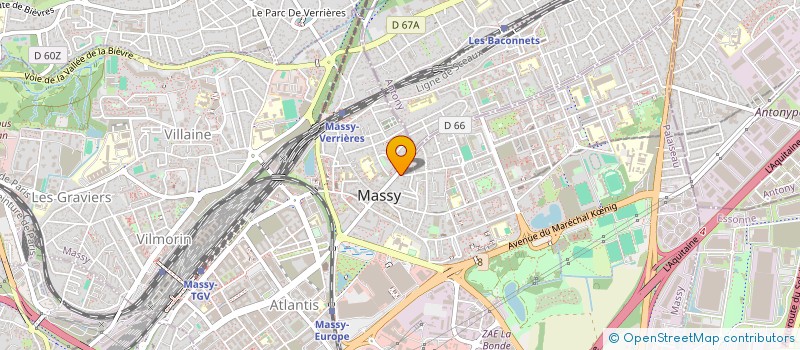 localisation de l'entreprise MONSIEUR MOHAMED BLALTA  MASSY