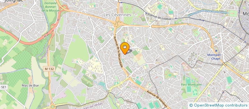 localisation de l'entreprise MONSIEUR MOHAMED BOCLET à MONTPELLIER