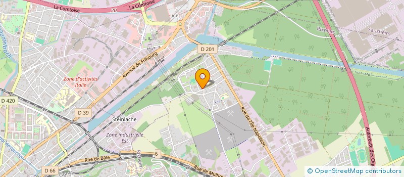 localisation de l'entreprise MONSIEUR MOHAMED BOUAALAQ  RIXHEIM