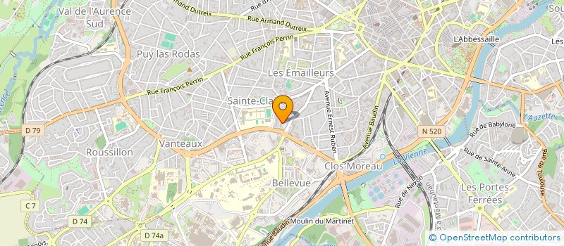 localisation de l'entreprise MONSIEUR MOHAMED BOUAB à LIMOGES