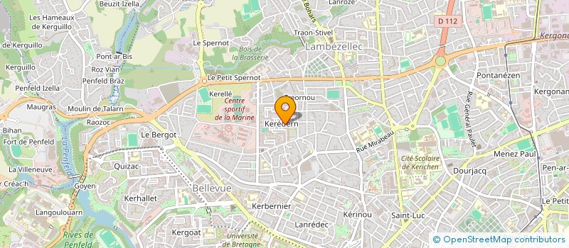localisation de l'entreprise MONSIEUR MOHAMED BOUABID à BREST