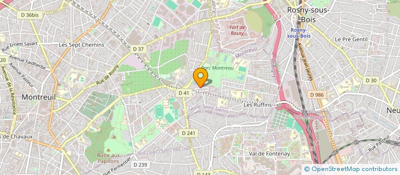 localisation de l'entreprise MONSIEUR MOHAMED BOUADI à MONTREUIL