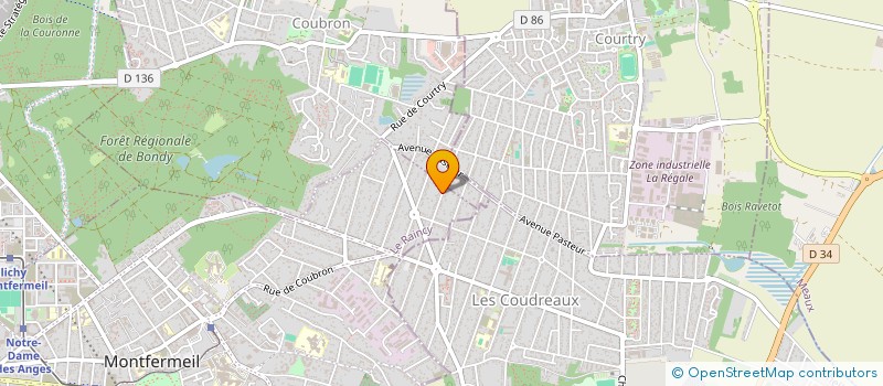 localisation de l'entreprise MONSIEUR MOHAMED BOUADLA  MONTFERMEIL