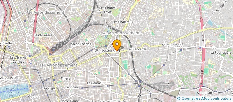 localisation de l'entreprise MONSIEUR MOHAMED BOUADLA  MARSEILLE