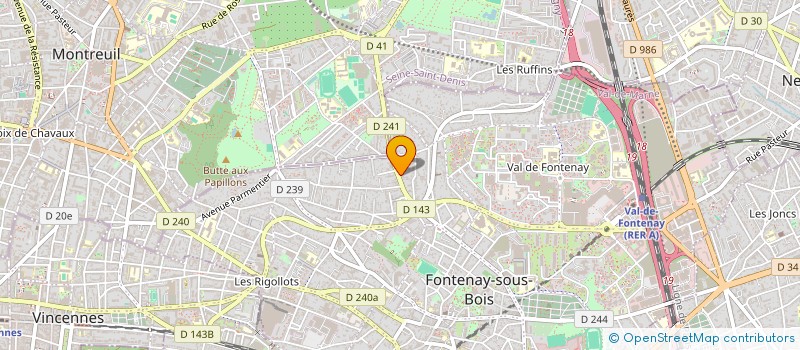 localisation de l'entreprise MONSIEUR MOHAMED BOUAFI à FONTENAY-SOUS-BOIS