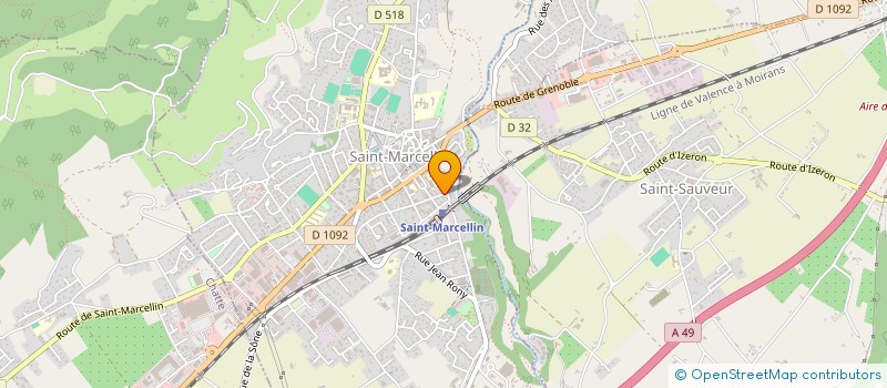 localisation de l'entreprise MONSIEUR MOHAMED BOUAFIA à SAINT-MARCELLIN