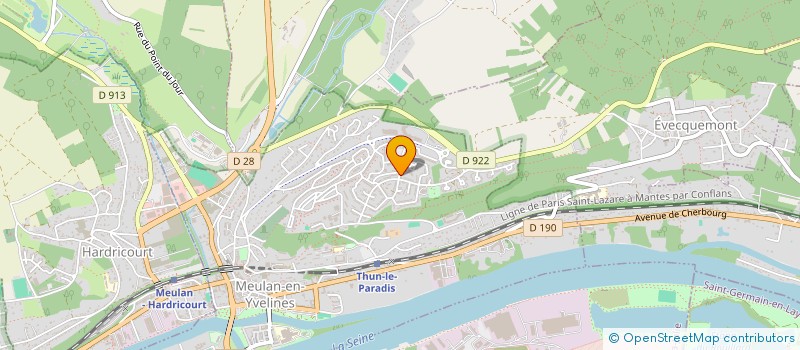 localisation de l'entreprise MONSIEUR MOHAMED BOUALAM  MEULAN-EN-YVELINES