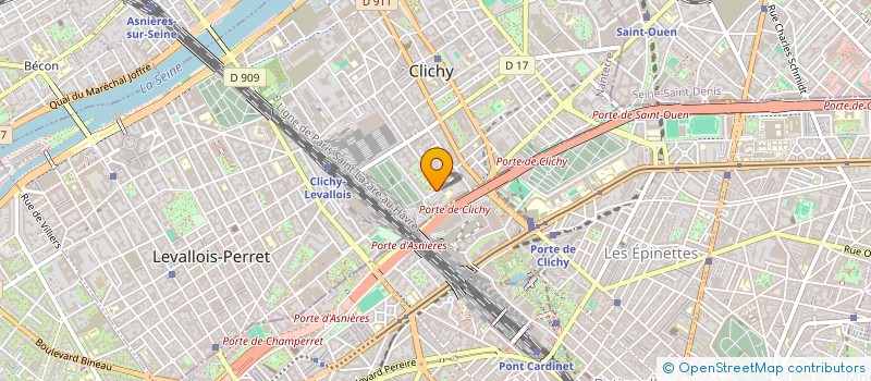 localisation de l'entreprise MONSIEUR MOHAMED BOUALI à CLICHY