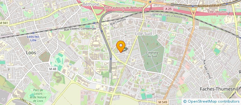 localisation de l'entreprise MONSIEUR MOHAMED BOUALI à LILLE