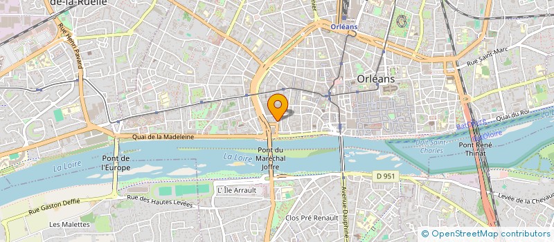 localisation de l'entreprise MONSIEUR MOHAMED BOUALIA à ORLEANS