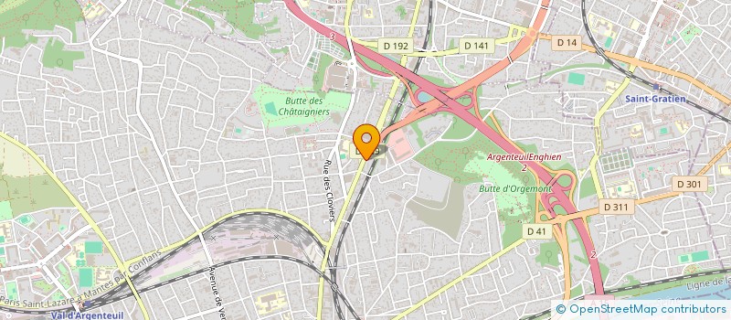 localisation de l'entreprise MONSIEUR MOHAMED BOUAOIJA  ARGENTEUIL