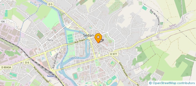 localisation de l'entreprise MONSIEUR MOHAMED BOUAOUAJA à SEDAN