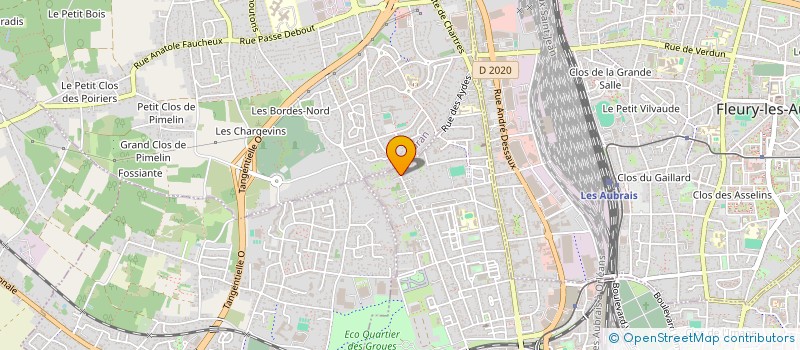 localisation de l'entreprise MONSIEUR MOHAMED BOUARICH à ORLEANS