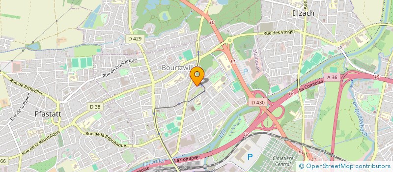 localisation de l'entreprise MONSIEUR MOHAMED BOUASRYA  MULHOUSE