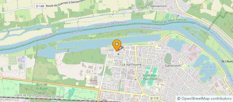 localisation de l'entreprise MONSIEUR MOHAMED BOUASSRIA  MANTES-LA-JOLIE