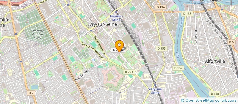 localisation de l'entreprise MONSIEUR MOHAMED BOUAZIZE  IVRY-SUR-SEINE